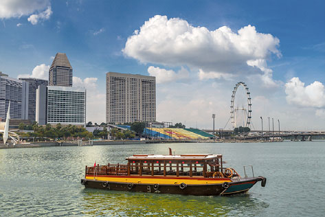 Hail a river taxi right from your doorstep and skip the traffic on the roads